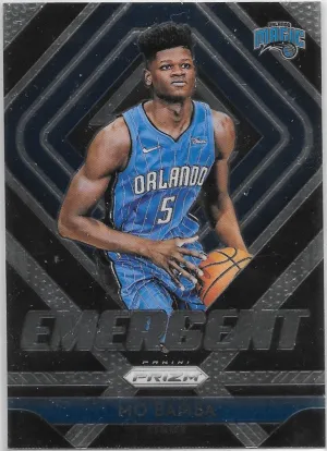 Mo Bamba, Emergent, 2018-19 Prizm Basketball NBA