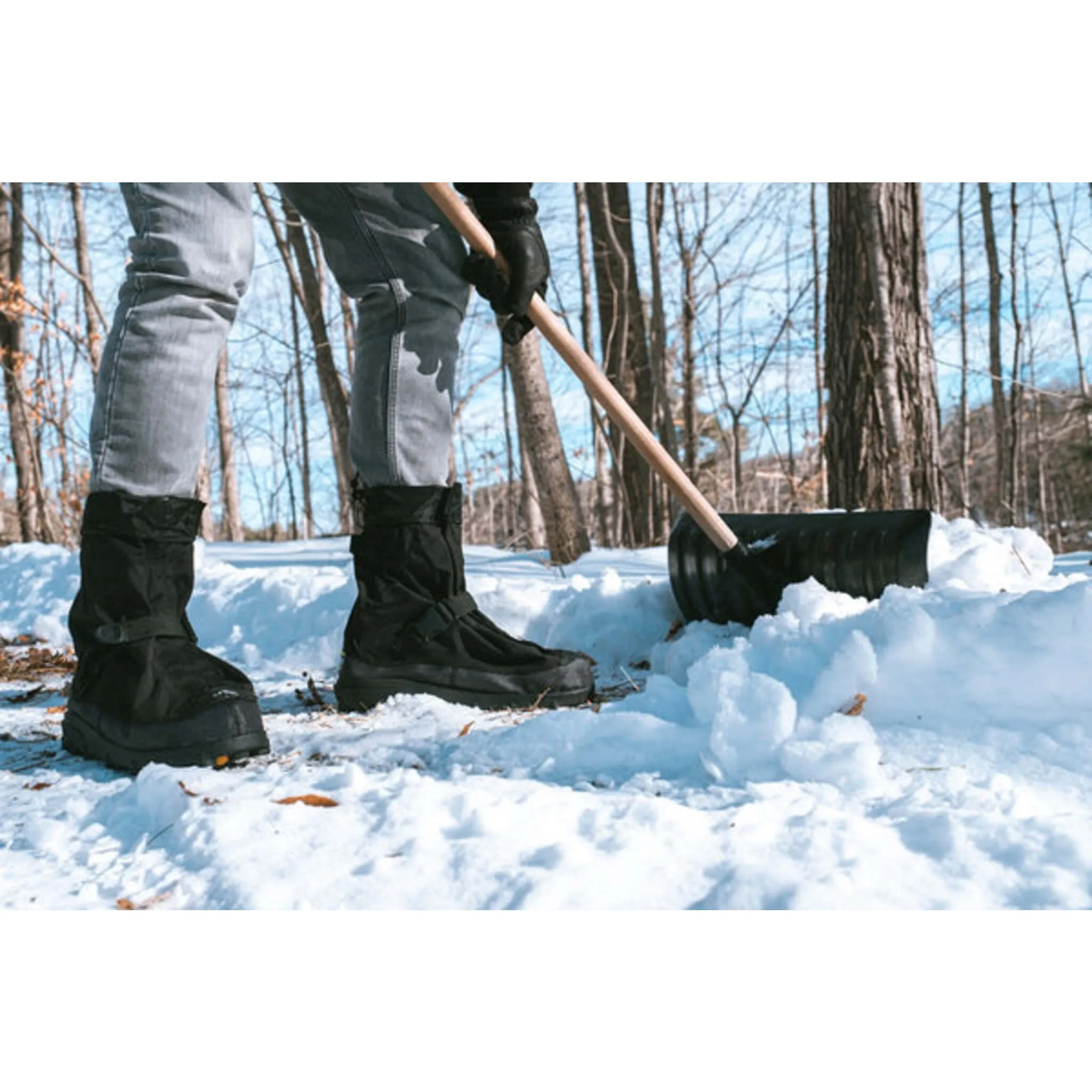 NEOS Voyager™ All Season Glacier Trek Cleats Overshoes - Waterproof, 500 Denier Nylon, 16 Spikes, 11" Height, -19°C Comfort, Adjustable Fit | Sizes S-4XL