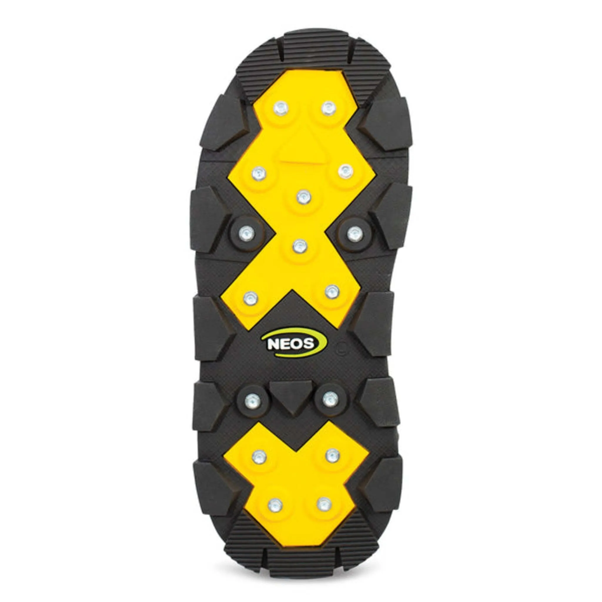 NEOS Voyager™ All Season Glacier Trek Cleats Overshoes - Waterproof, 500 Denier Nylon, 16 Spikes, 11" Height, -19°C Comfort, Adjustable Fit | Sizes S-4XL