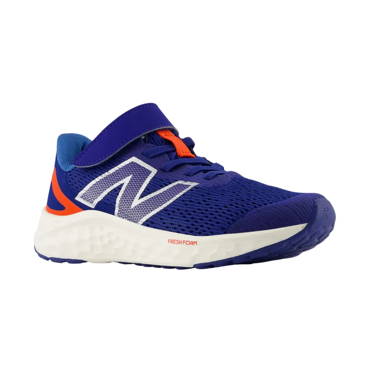 New Balance Boy's (Preschool) Fresh Foam Arishi v4 PAARIYN4 Inkwell/Neo Flame/Silver Metallic