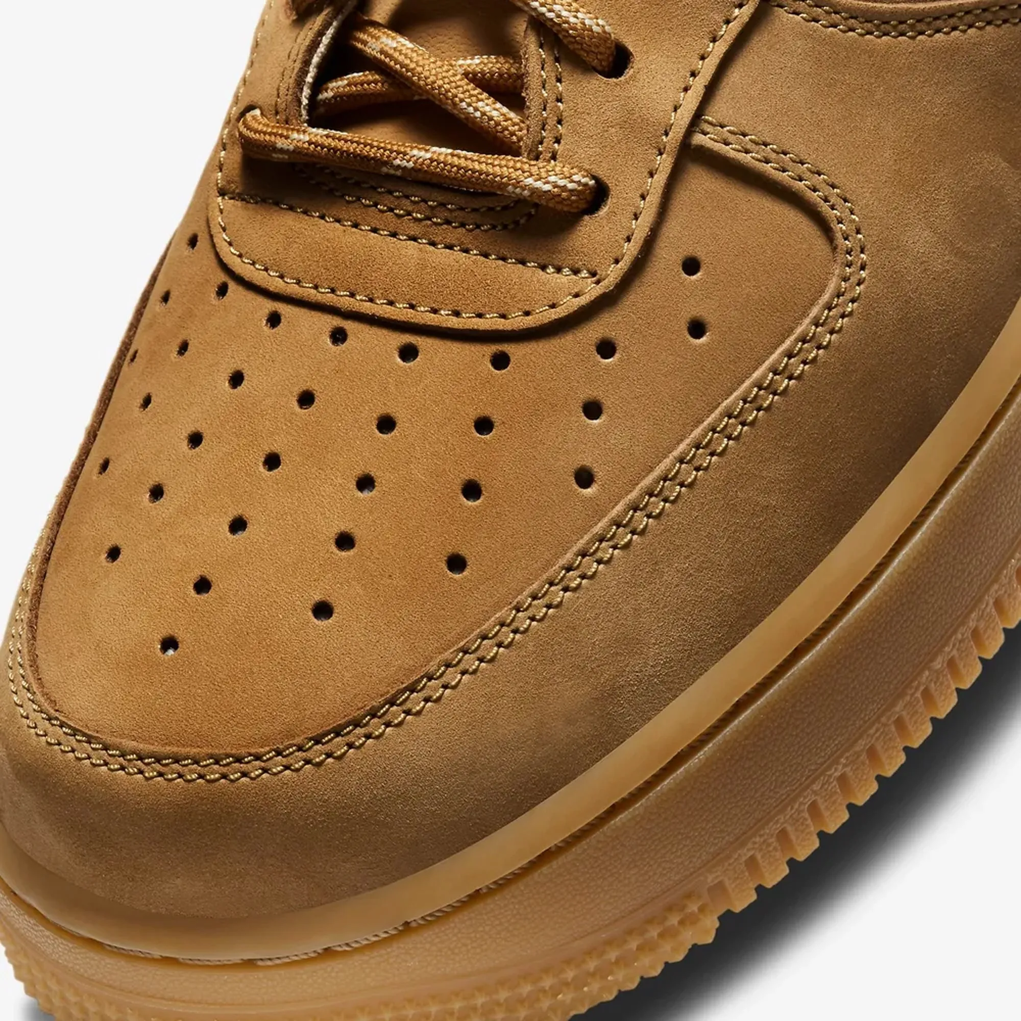 Nike | AIR FORCE 1 '07 WB { FLAX/WHEAT-GUM LIGHT BROWN-BLACK