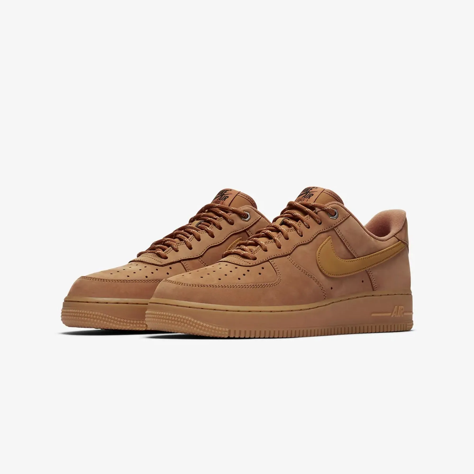 Nike | AIR FORCE 1 '07 WB { FLAX/WHEAT-GUM LIGHT BROWN-BLACK