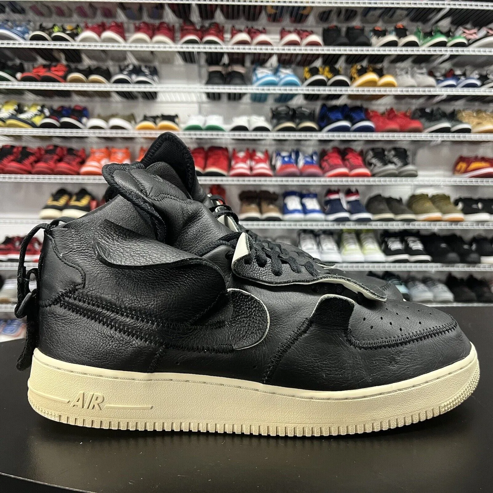 Nike Air Force 1 High x PSNY Black 2018 AO9292-002 Size 14