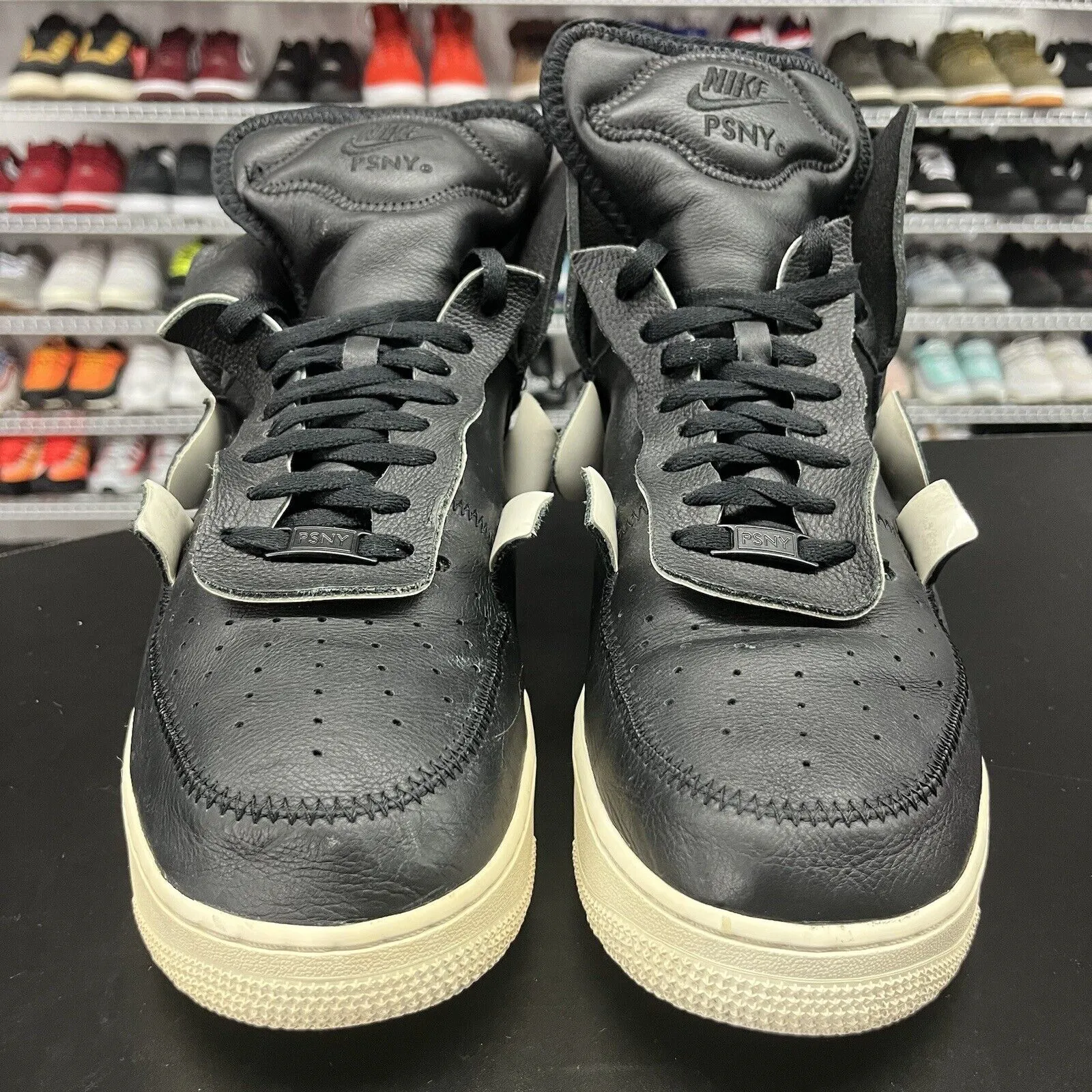 Nike Air Force 1 High x PSNY Black 2018 AO9292-002 Size 14