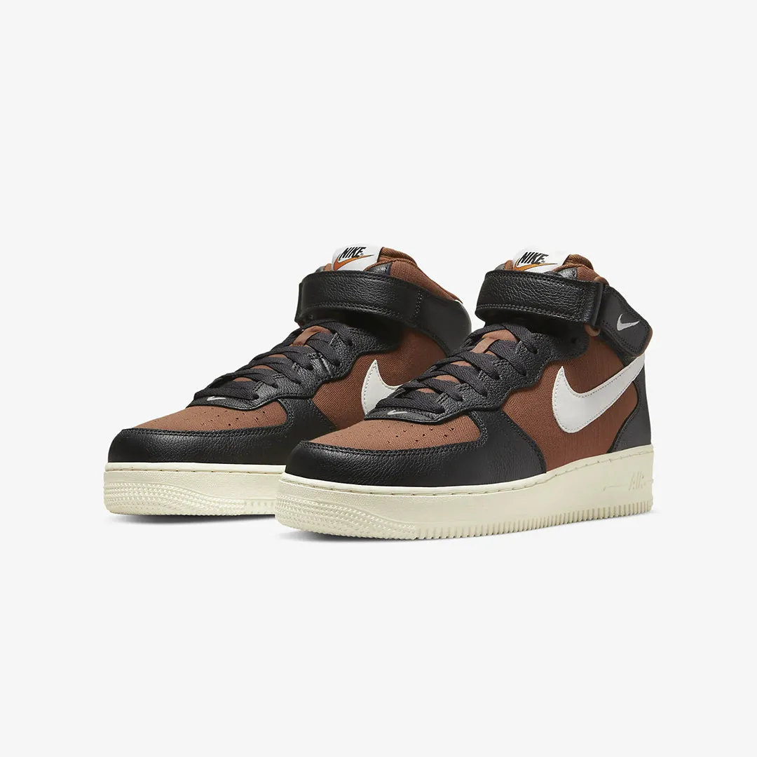 Nike | AIR FORCE 1 MID  { PECAN / APLHA ORANGE