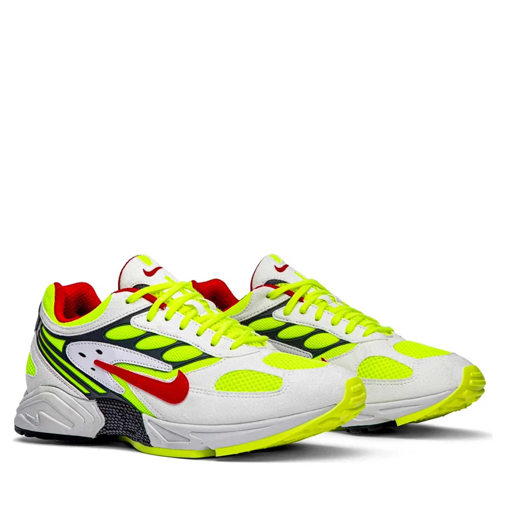 Nike Air Ghost Racer White Atom Red Neon Yellow