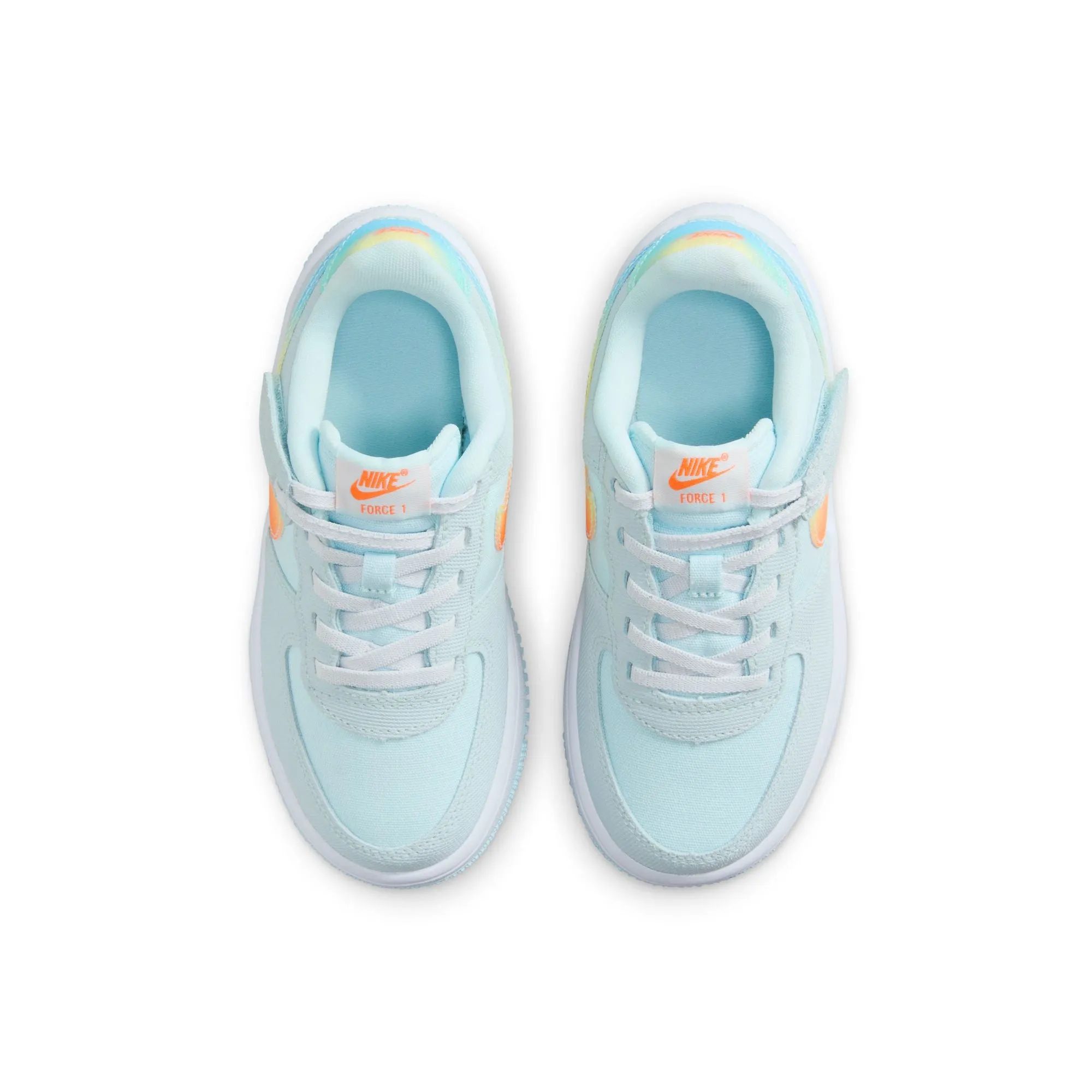 Nike Force 1 Low Easyon BP (Glacier Blue/Total Orange)