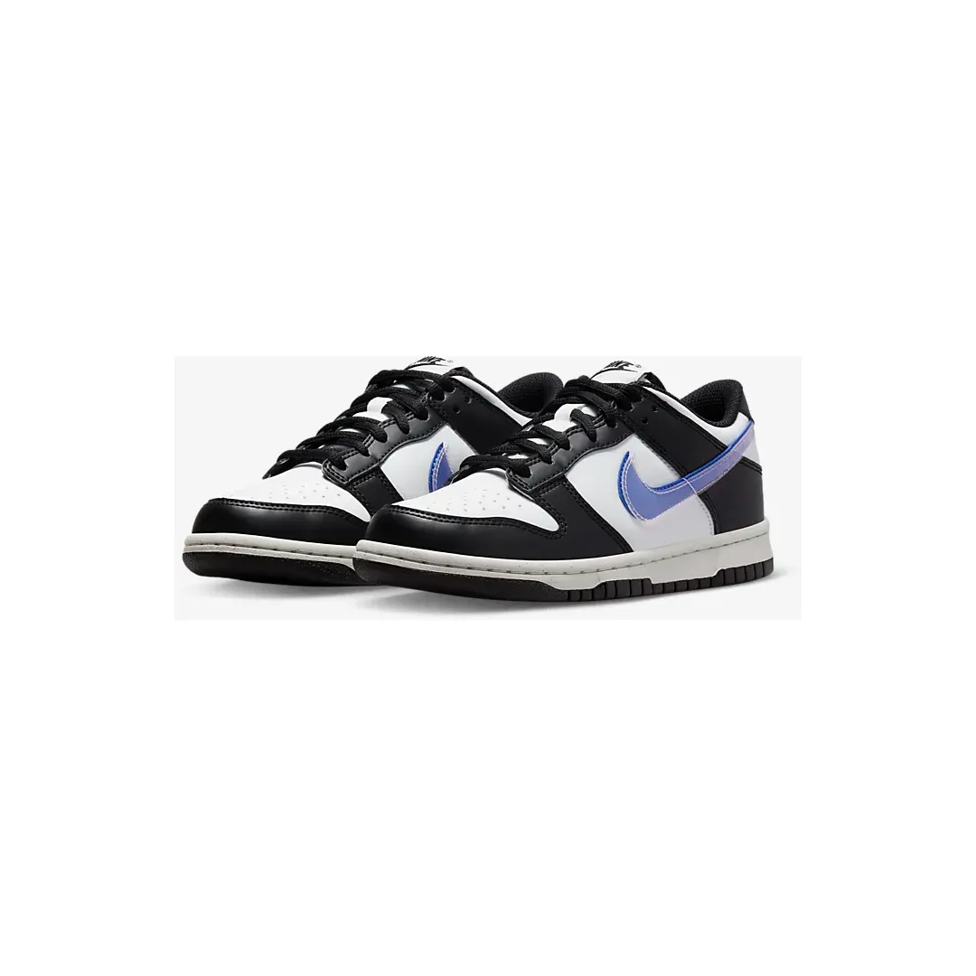 Nike Kid's Dunk Low Next Nature Shoes - Black / Hyper Royal / Summit White / Black