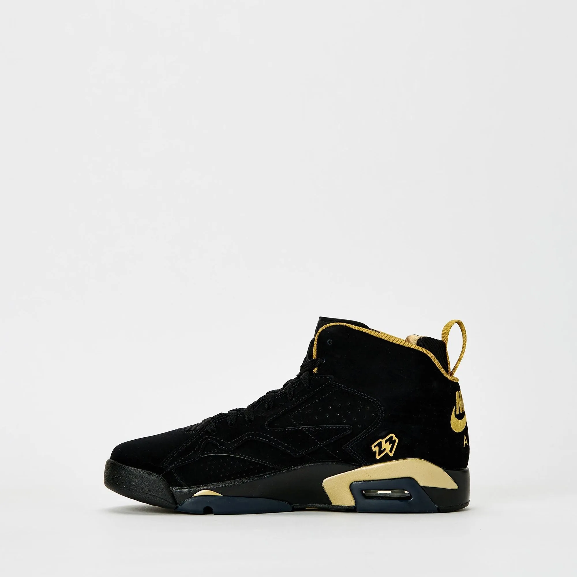 Nike Men's Jordan MVP Shoes - Black / Metallic Gold