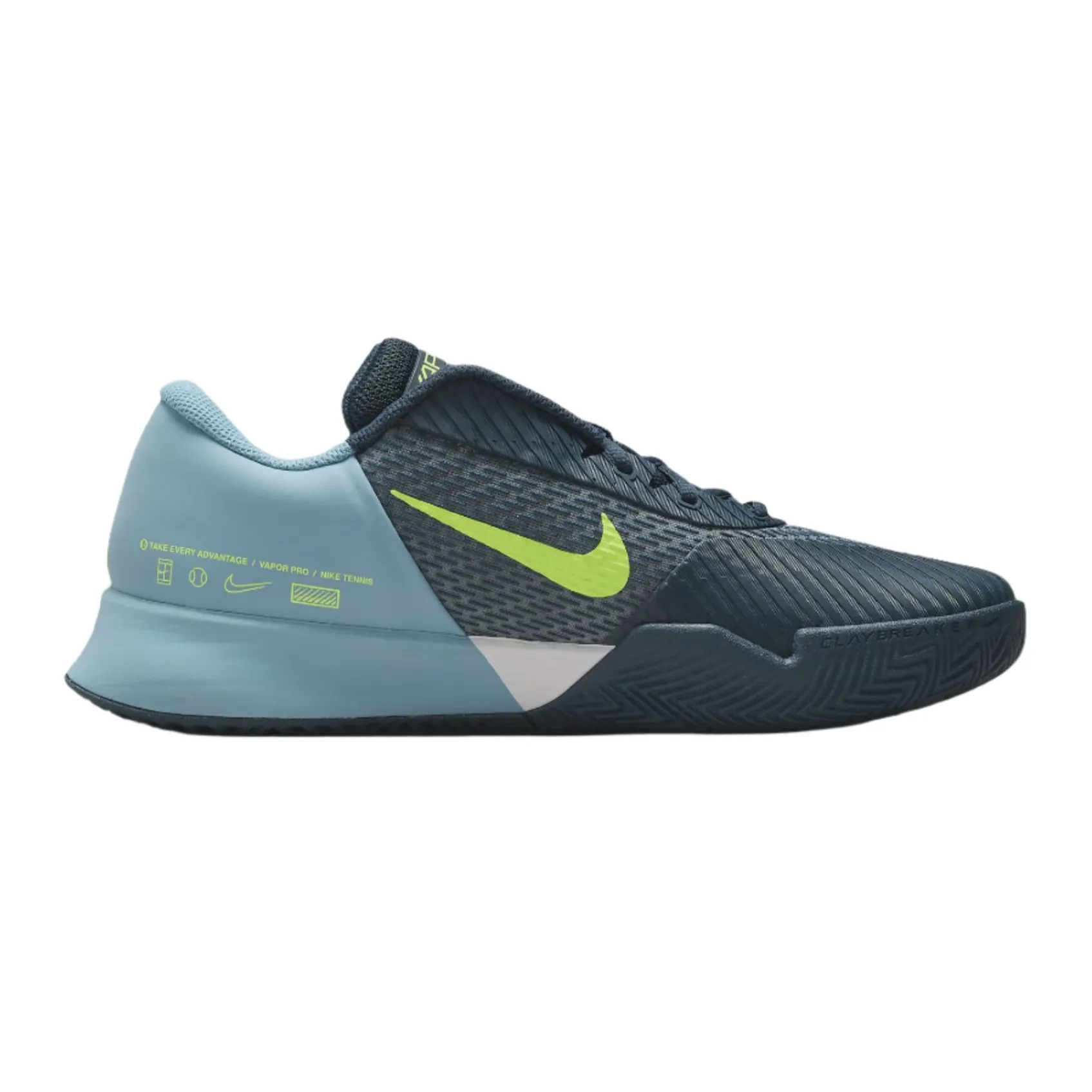 Nike Men's Zoom Vapor Pro 2 HC Tennis Shoes - 400