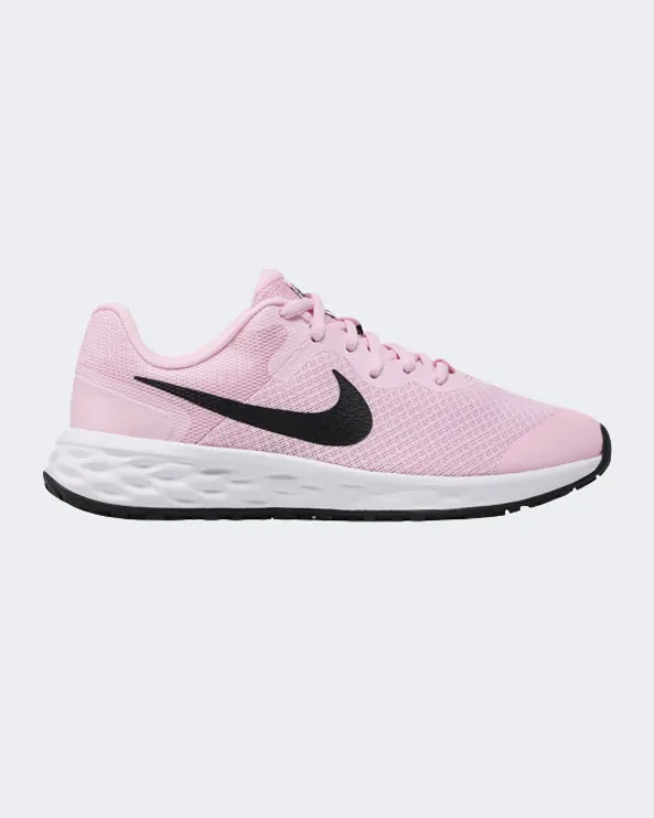 Nike Revolution 6 Girls Running Espadrilles Pink/Black Dd1096-608