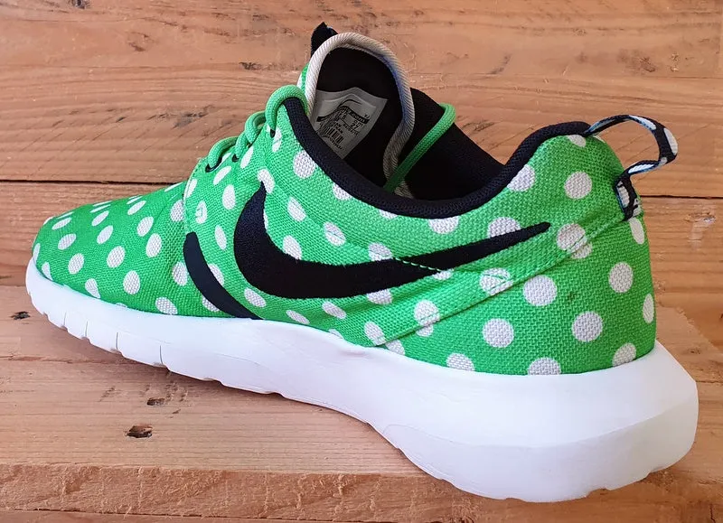 Nike Roshe Run Polka Dot Pack Canvas Trainers UK8/US9/EU42.5 810857-300 Green