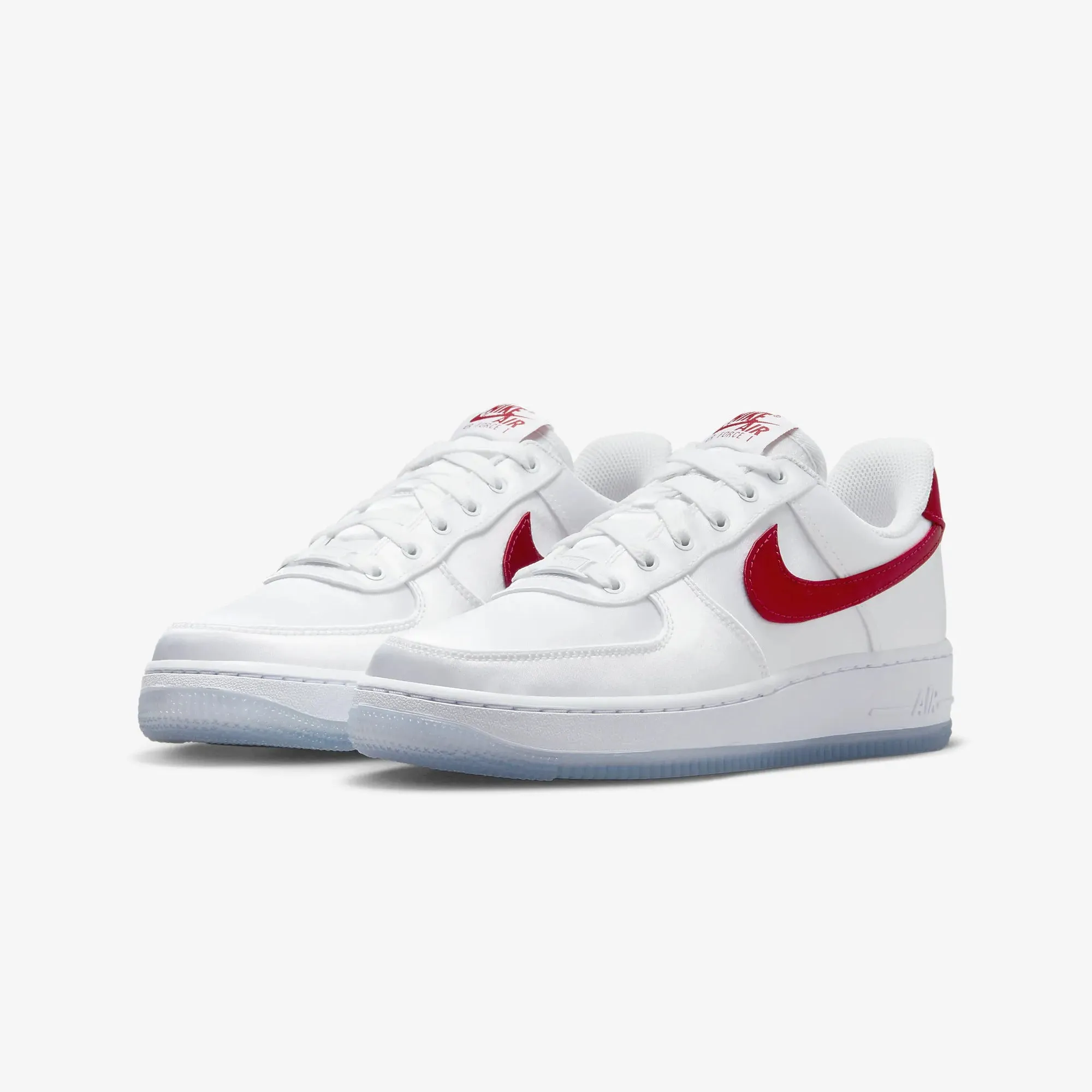 Nike | WMN'S AIR FORCE 1 '07 { WHITE/VARSITY RED