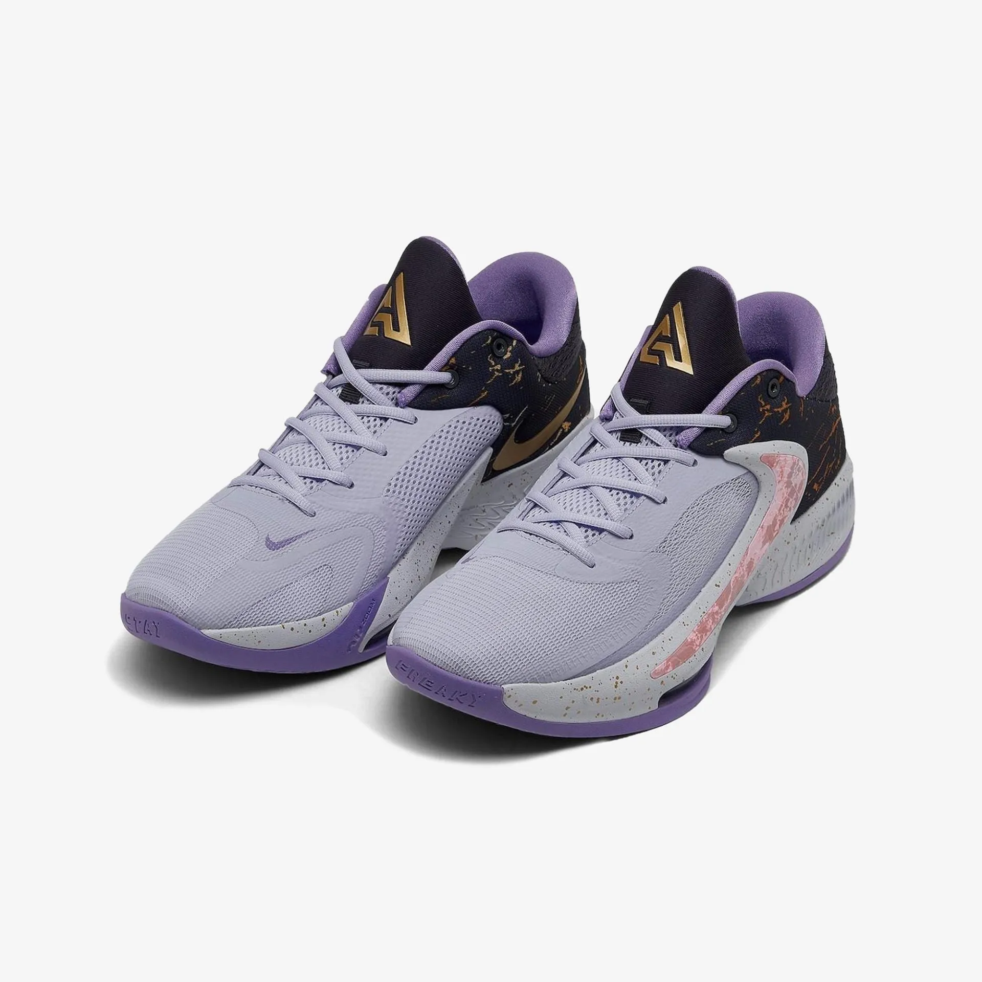 Nike | ZOOM FREAK 4 ASW  { OXYGEN PURPLE/SPACE PURPLE-GRIDIRON