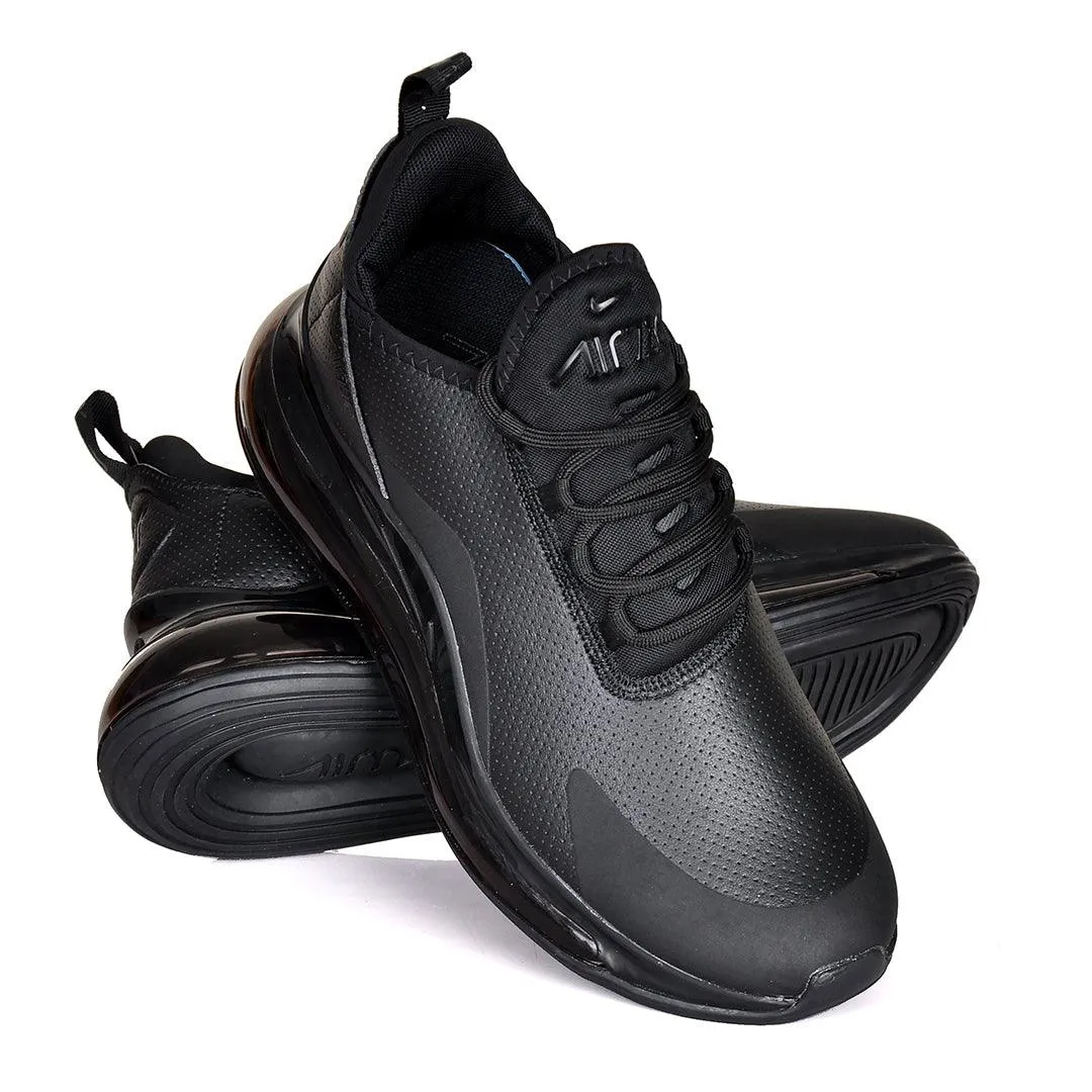 NK Max 720 All Black Breathable Sneakers