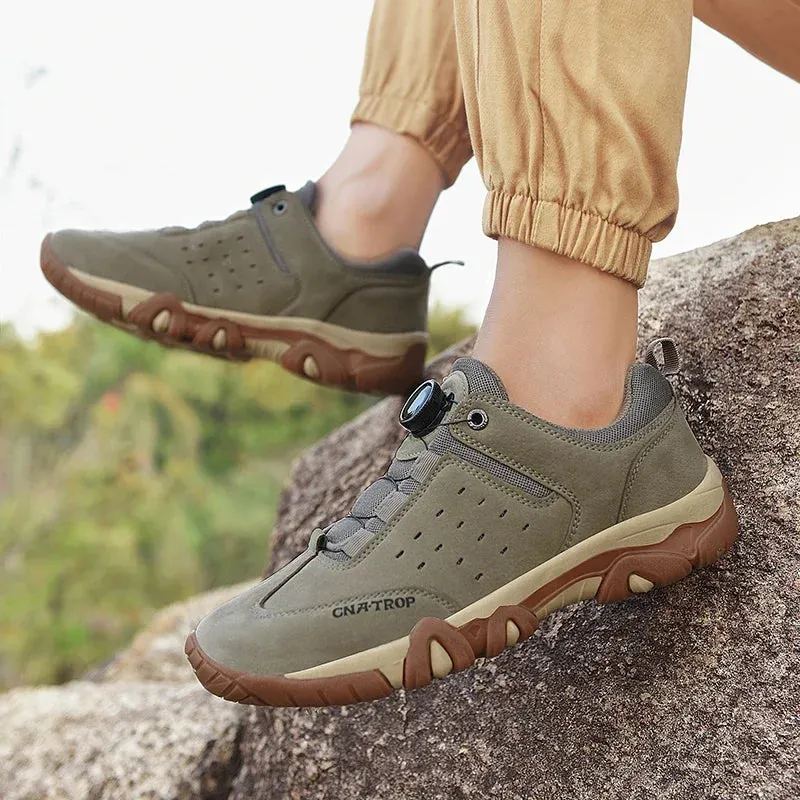 OB Rotating Lace Buckle Hiking Shoes