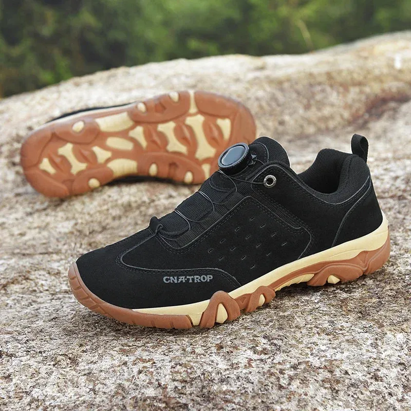 OB Rotating Lace Buckle Hiking Shoes