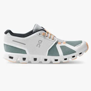 'On Running' Women's Cloud 5 Push - White / Cobble