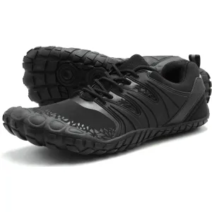 Oranginer Men's Barefoot Minimalist Cross Training Shoes OB1 - Black