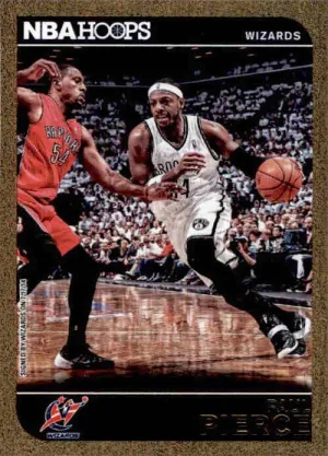 Paul Pierce, Gold Foil Parallel, 2014-15 Panini Hoops Basketball NBA