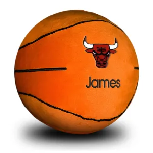 Personalized Chicago Bulls Plush Basketball