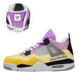 Personalized corporate gifts, business gifts ideas Personalized Basketball Sneakers, Custom Fashionable and Stylish Shoes, Print on Demand Shoes,AJ4-23020173