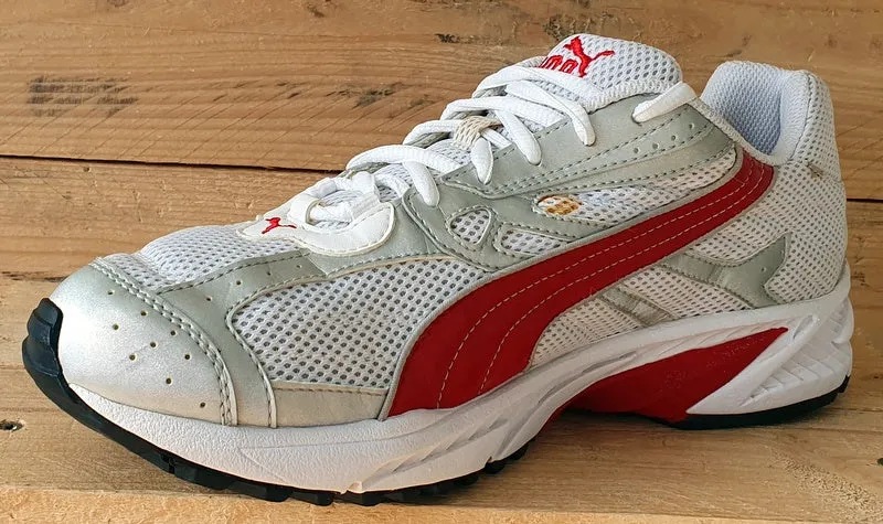 Puma Aeroline Low Textile Trainers UK9.5/US10.5/EU44 180901 06 White/Red/Silver