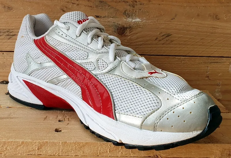 Puma Aeroline Low Textile Trainers UK9.5/US10.5/EU44 180901 06 White/Red/Silver