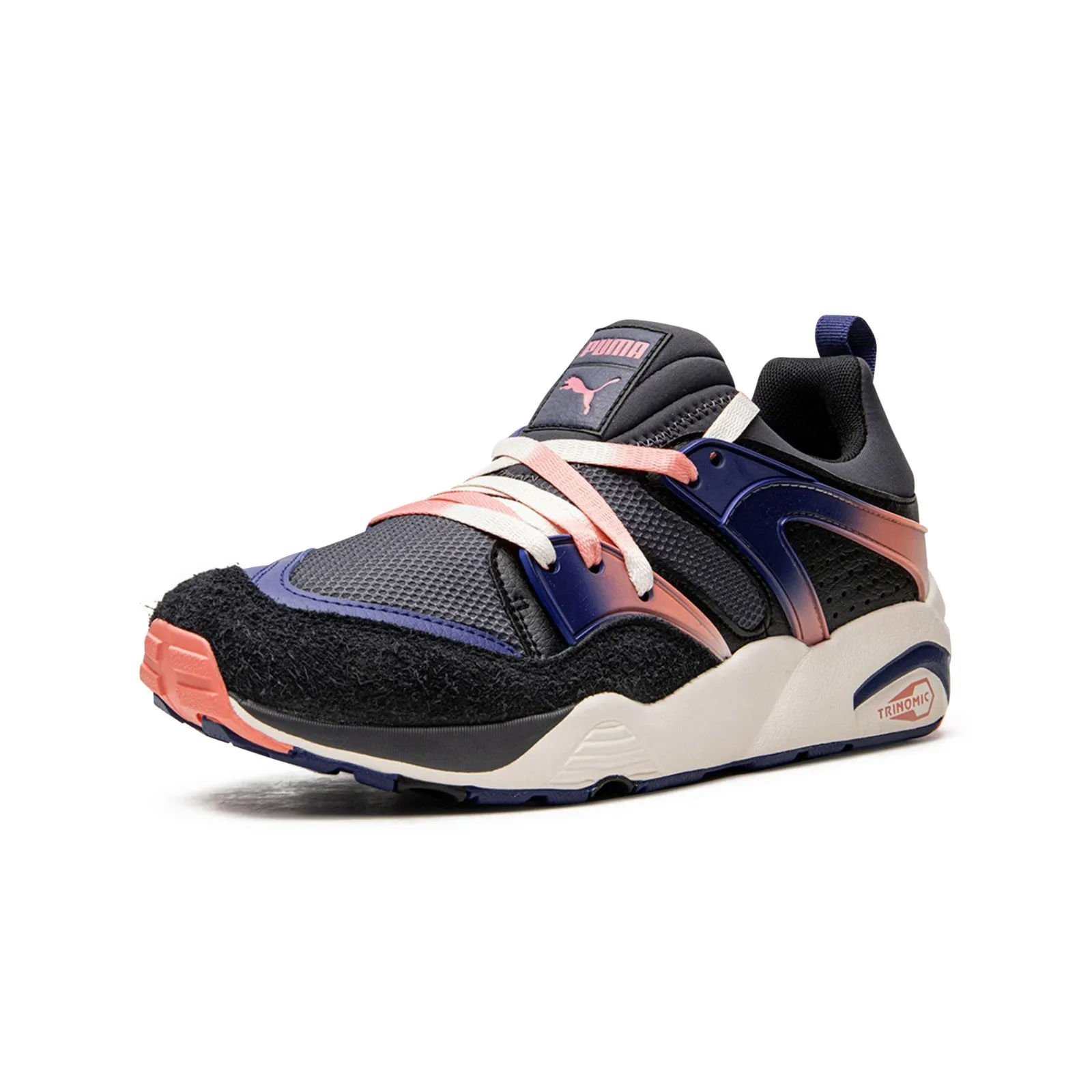 Puma Blaze of Glory Psychedelics (Ebony-Carnation Pink) Men's Shoes 387576-02