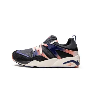 Puma Blaze of Glory Psychedelics (Ebony-Carnation Pink) Men's Shoes 387576-02