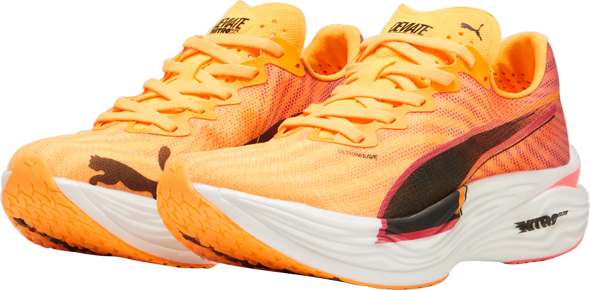 Puma Deviate Nitro Elite 3 Womens Running Shoes - Orange