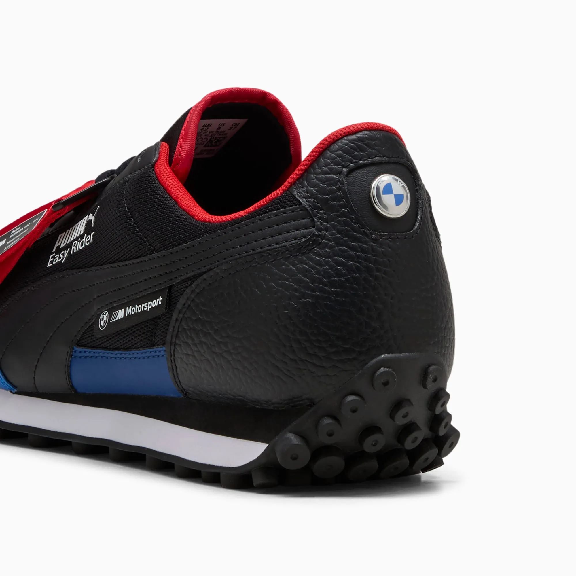 Puma Men's Bmw M Motorsport Easy Rider Shoes - Puma Black / Cool Cobalt