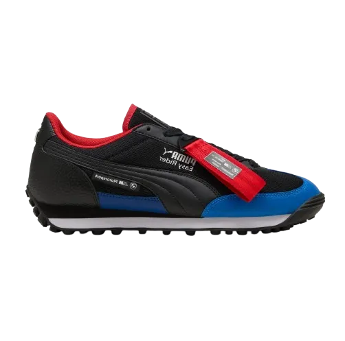 Puma Men's Bmw M Motorsport Easy Rider Shoes - Puma Black / Cool Cobalt