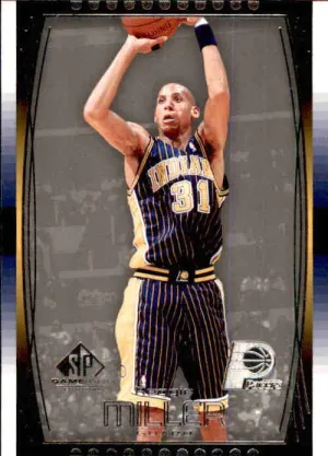 Reggie Miller, 2004-05 UD NBA SP Game Used Edition