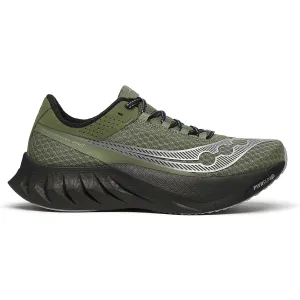 Saucony Endorphin Pro 4 Running Shoes - Mens - Olivine/Black