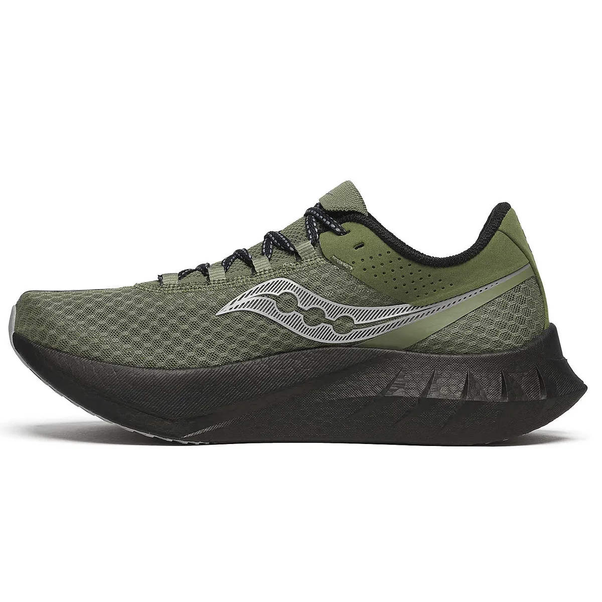 Saucony Endorphin Pro 4 Running Shoes - Mens - Olivine/Black