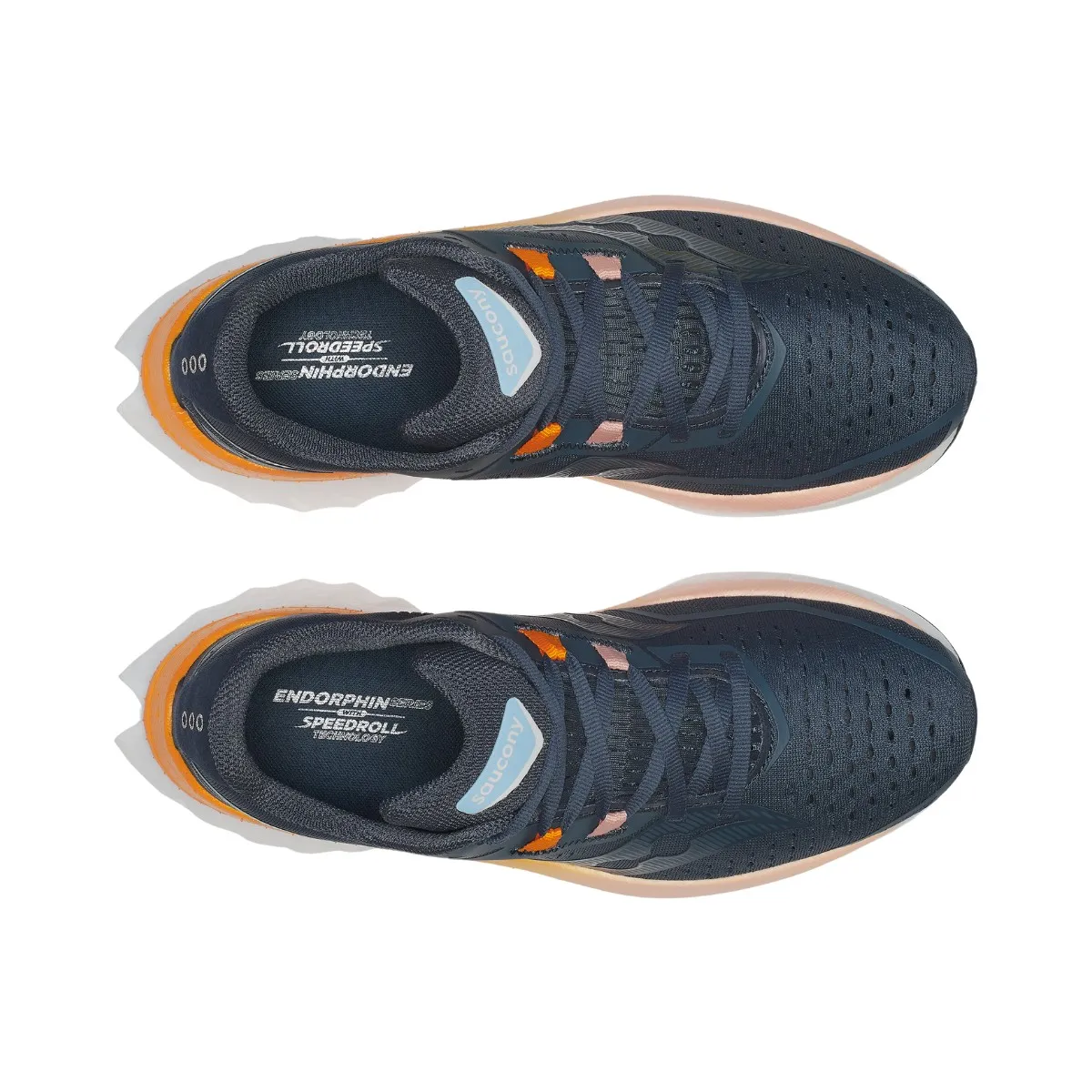 Saucony Endorphin Speed 4 Navy Blue Orange AW24 Women's Shoes