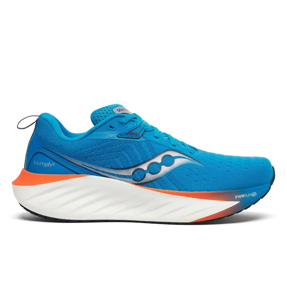 Saucony Triumph 22 Mens | Viziblue/pepper