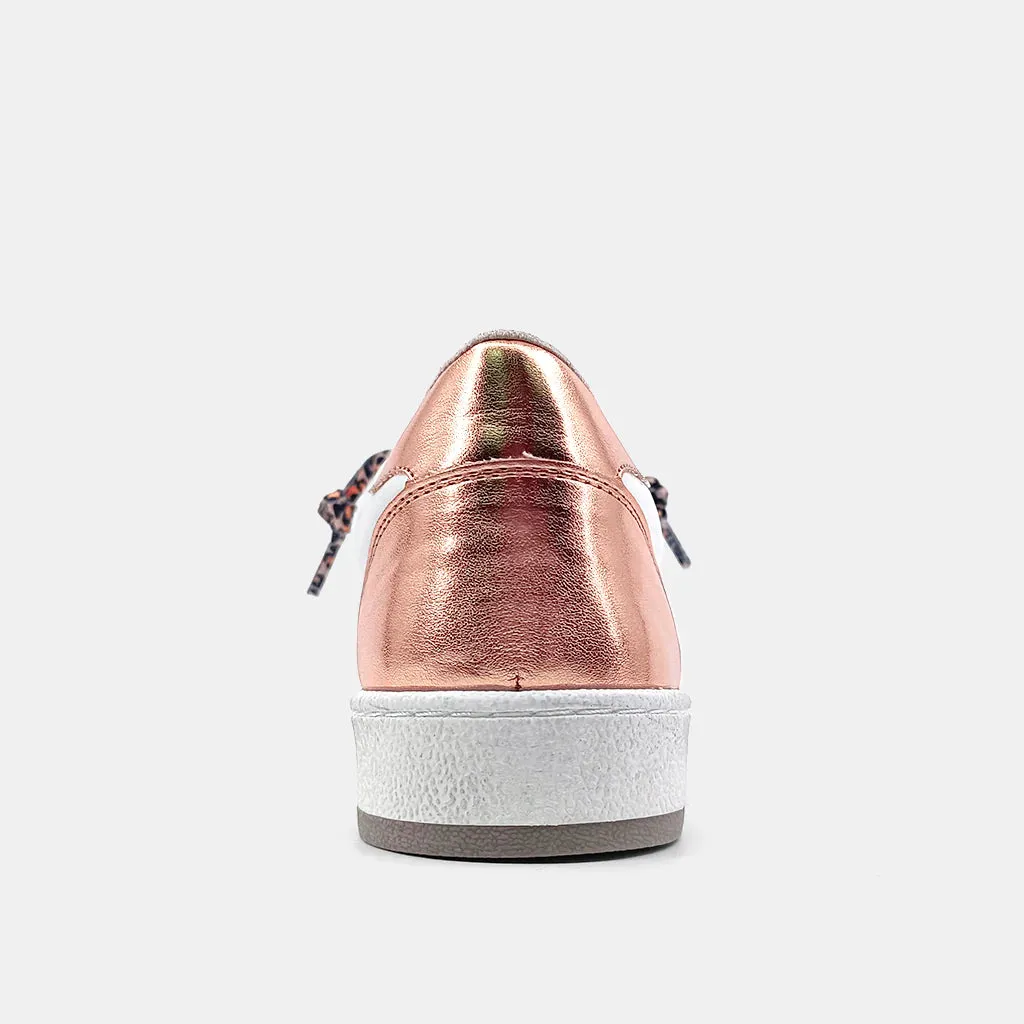 Shu Shop Regina Sneakers - Rose Gold