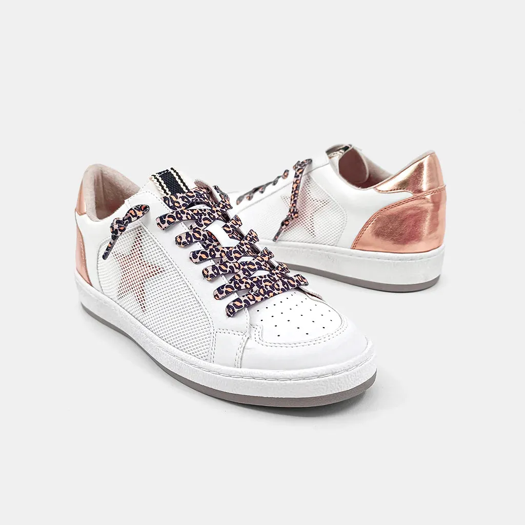 Shu Shop Regina Sneakers - Rose Gold