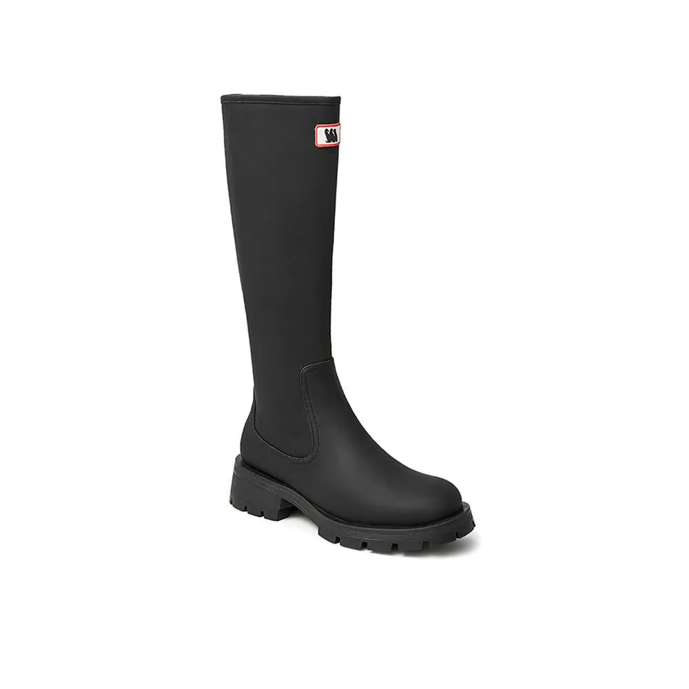 Side Zip Knight Boots