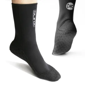 SLINX 1702 3mm Neoprene Non-slip Warm Diving Socks, Size: M