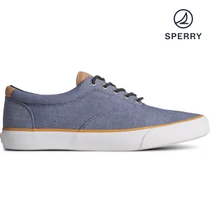 Sperry Men's Striper II CVO SeaCycled™  Twill Sneaker - Navy (STS25139)