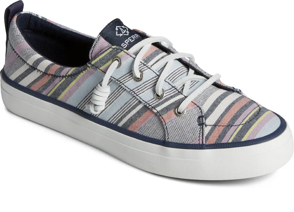 Sperry Womens SeaCycled Crest Vibe Chambray Sneakers