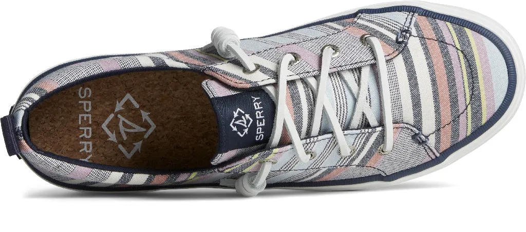 Sperry Womens SeaCycled Crest Vibe Chambray Sneakers