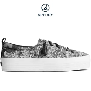 Sperry x Kerby Women's Crest Vibe Dystopia Platform Sneaker - Black (STS87739)