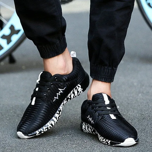 Sport Shoes For Men Breathable Athletic Light Running Shoes 2016 Jogging Sneakers Flat Walking Trend Shoes EUR 39-44 ShoesA2