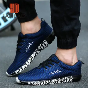 Sport Shoes For Men Breathable Athletic Light Running Shoes 2016 Jogging Sneakers Flat Walking Trend Shoes EUR 39-44 ShoesA2