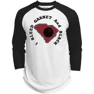 Sport-Tek I Bleed Garnet & Black Polyester Baseball Jersey