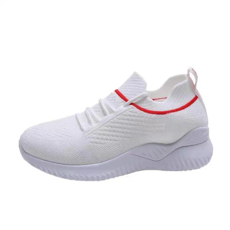 Sports Casual Shoes Flying Woven Breathable Lightweight Running Shoes